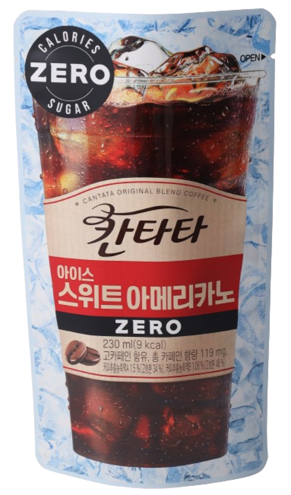 칸타타 아이스 스위트 아메리카노 ZERO